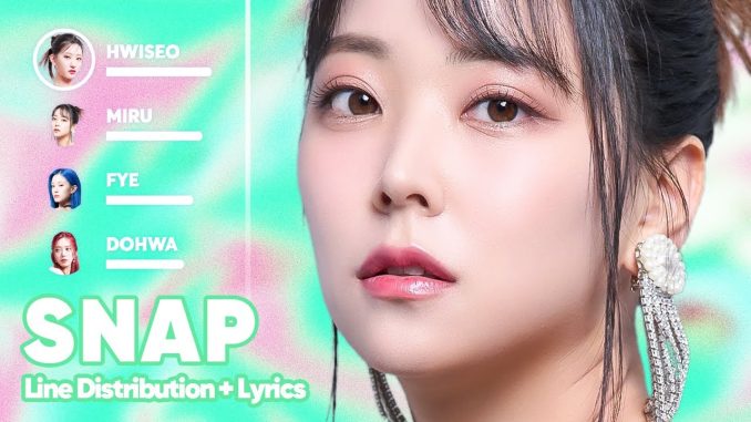 Athena - SNAP Line Distribution + Lyrics Karaoke PATREON REQUESTED